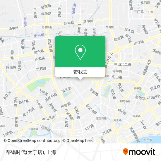蒂锅时代(大宁店)地图