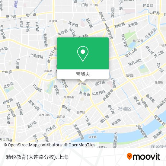 精锐教育(大连路分校)地图