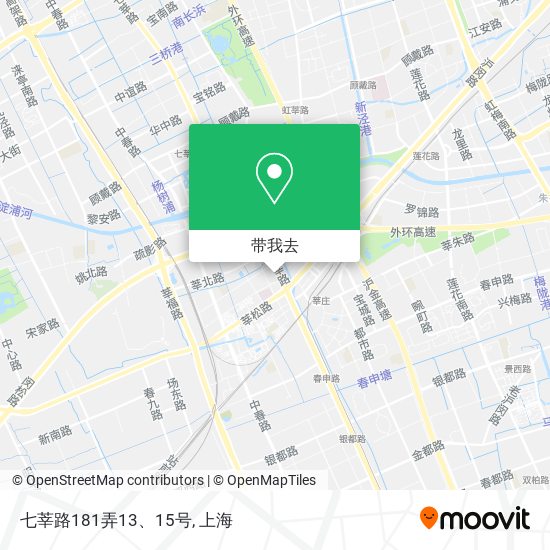 七莘路181弄13、15号地图