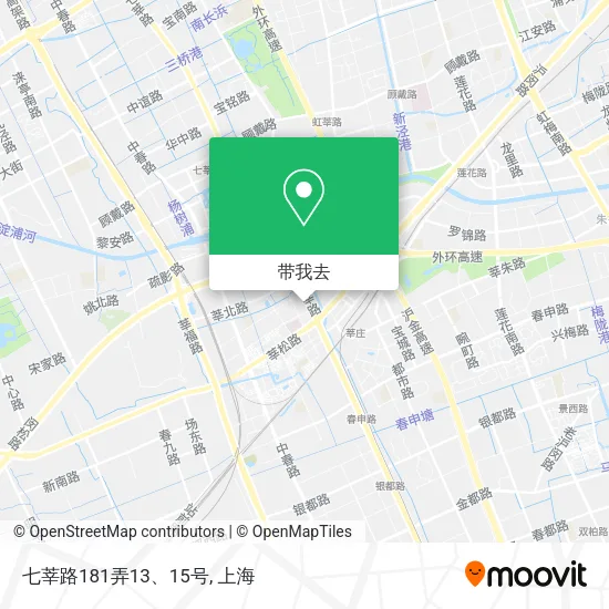 七莘路181弄13、15号地图