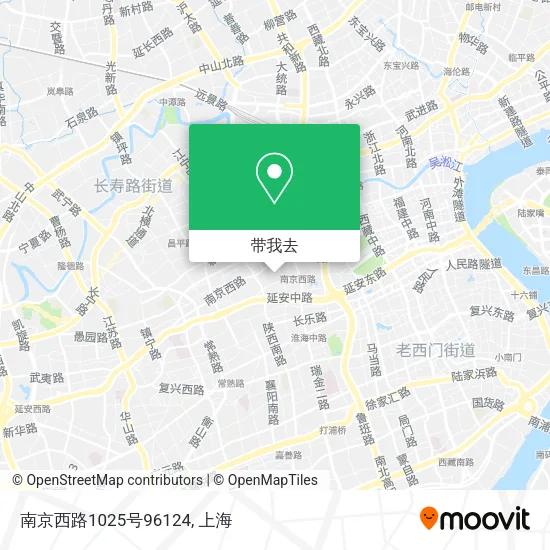 南京西路1025号96124地图