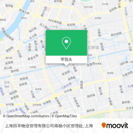 上海田丰物业管理有限公司南杨小区管理处地图