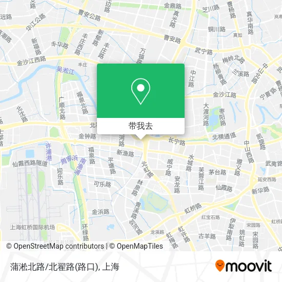 蒲淞北路/北翟路(路口)地图