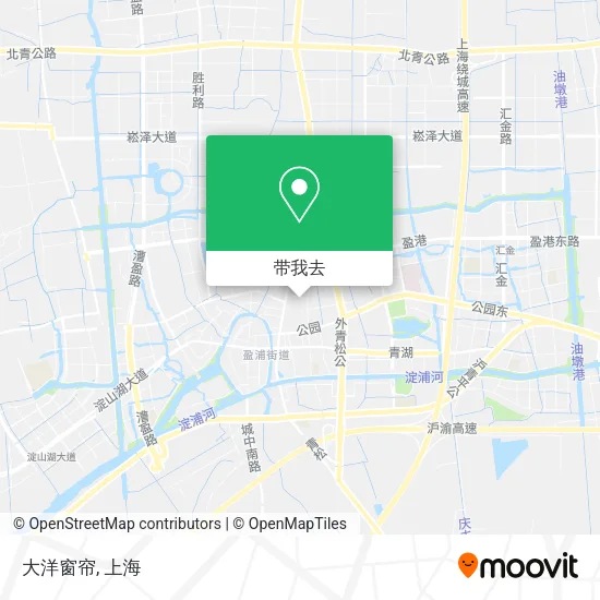 大洋窗帘地图
