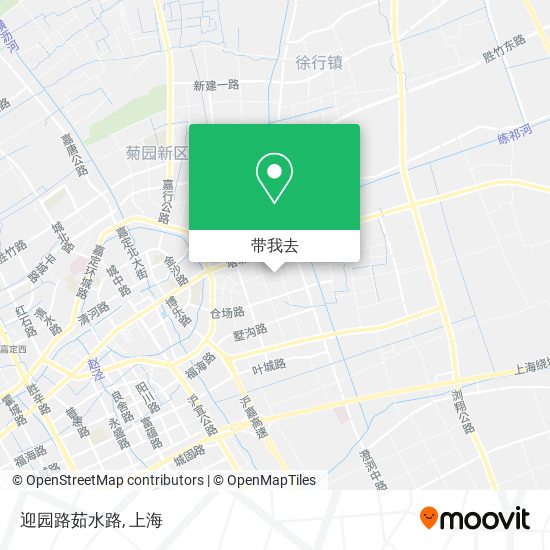 迎园路茹水路地图