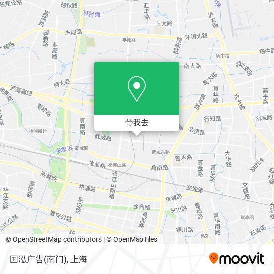 国泓广告(南门)地图