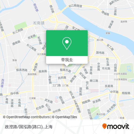 政澄路/国泓路(路口)地图