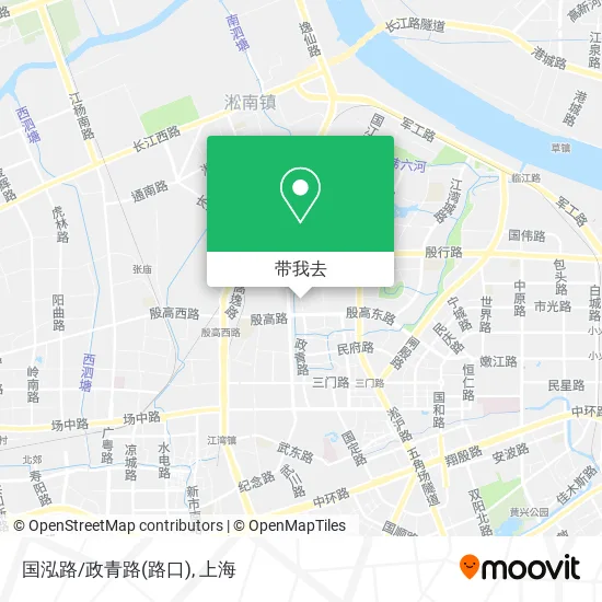国泓路/政青路(路口)地图