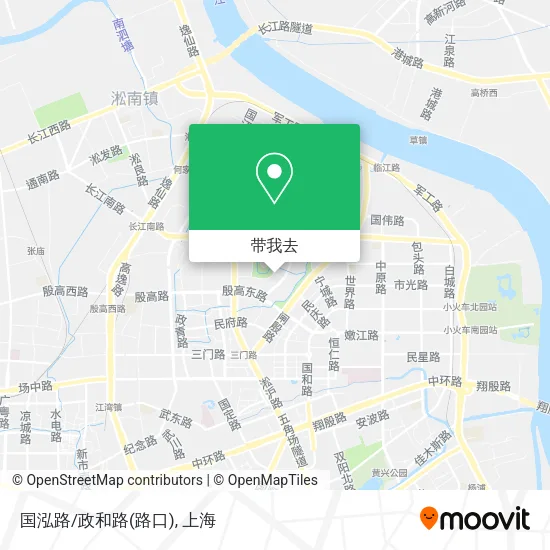 国泓路/政和路(路口)地图