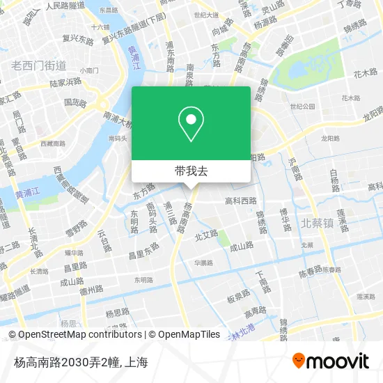 杨高南路2030弄2幢地图