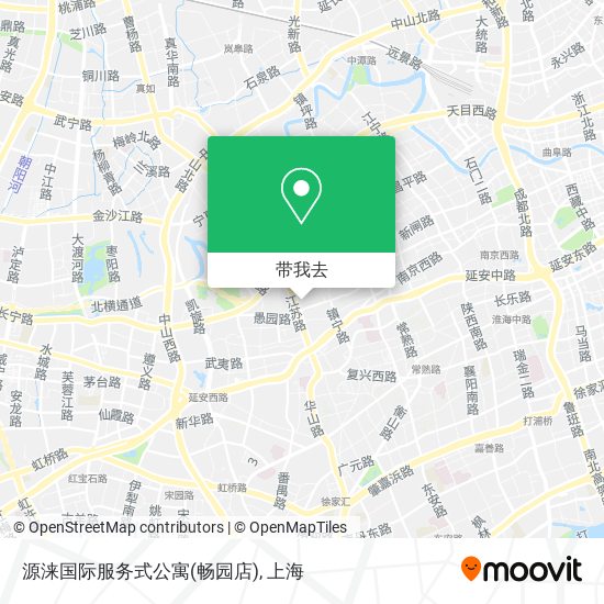 源涞国际服务式公寓(畅园店)地图