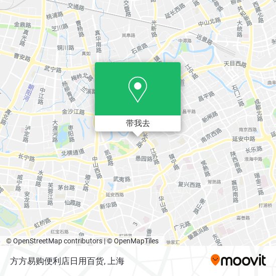 方方易购便利店日用百货地图