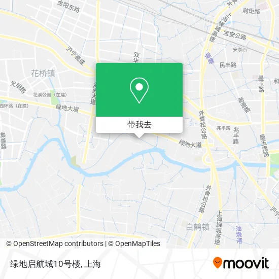 绿地启航城10号楼地图