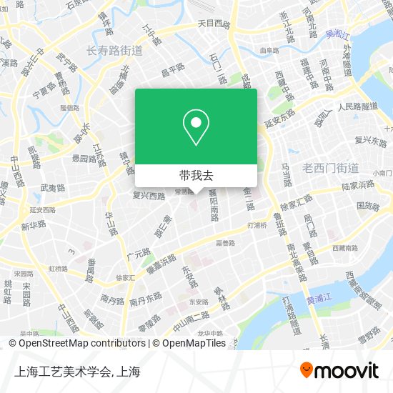 上海工艺美术学会地图