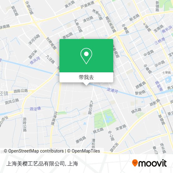 上海美樱工艺品有限公司地图