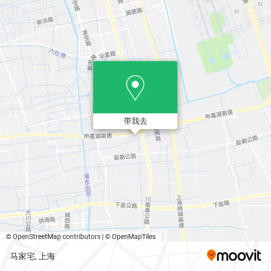 马家宅地图