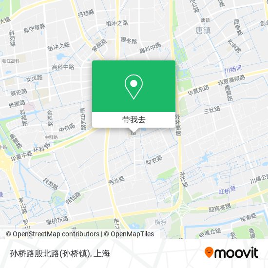 孙桥路殷北路(孙桥镇)地图