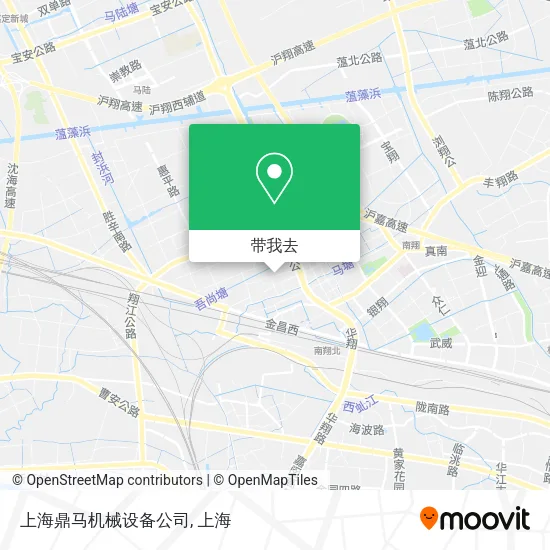 上海鼎马机械设备公司地图