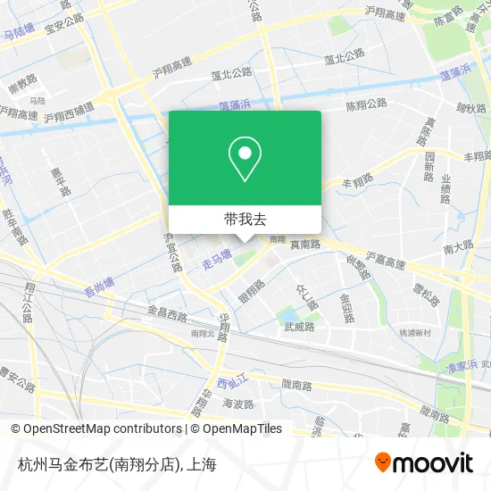 杭州马金布艺(南翔分店)地图