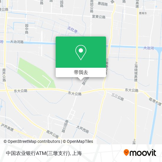 中国农业银行ATM(三墩支行)地图