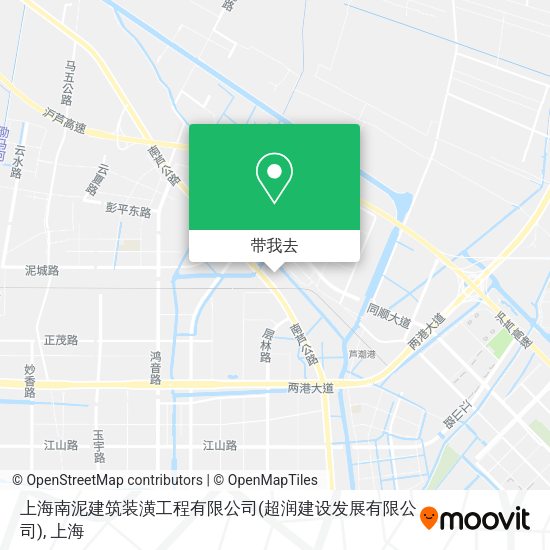 上海南泥建筑装潢工程有限公司(超润建设发展有限公司)地图