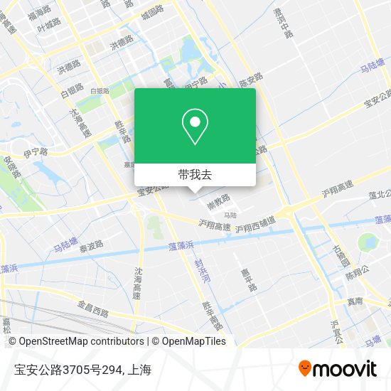 宝安公路3705号294地图