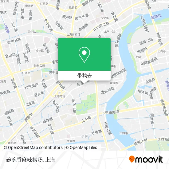 碗碗香麻辣捞汤地图