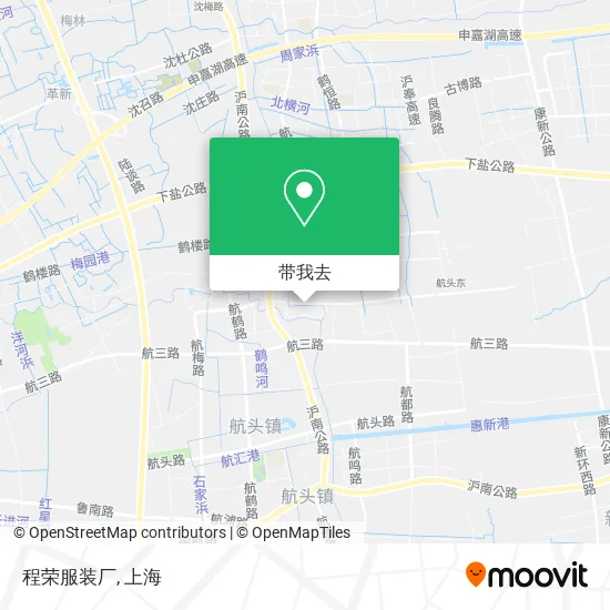 程荣服装厂地图