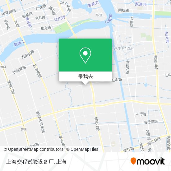 上海交程试验设备厂地图