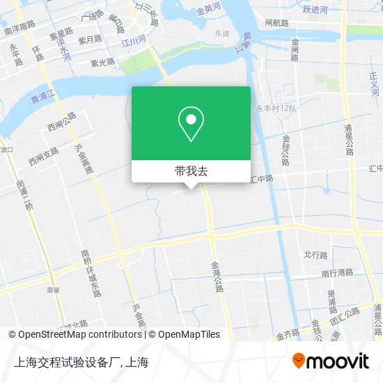 上海交程试验设备厂地图