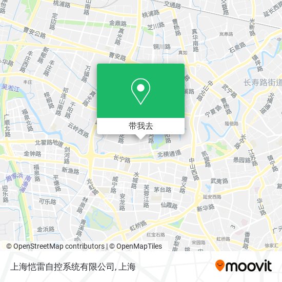上海恺雷自控系统有限公司地图