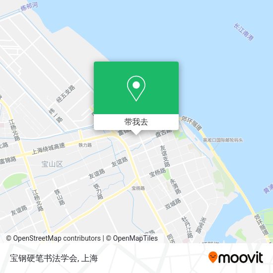宝钢硬笔书法学会地图