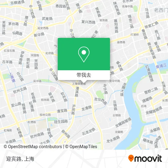 迎宾路地图