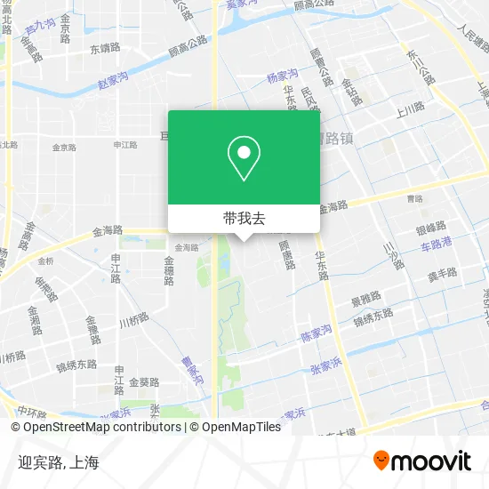 迎宾路地图