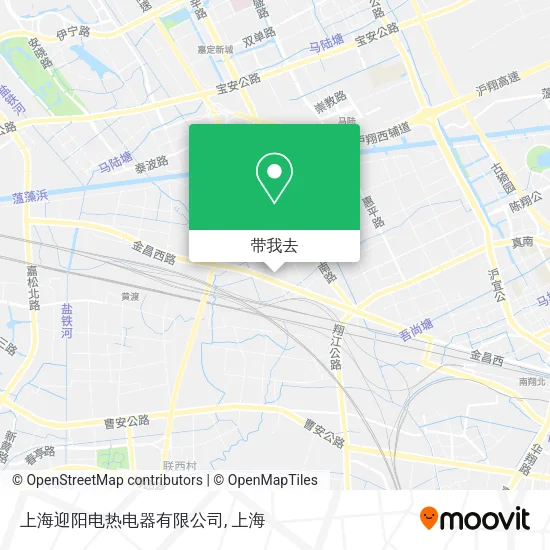上海迎阳电热电器有限公司地图
