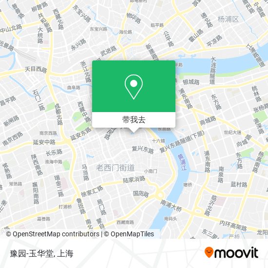 豫园-玉华堂地图
