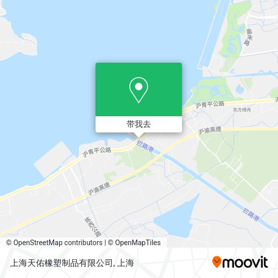 上海天佑橡塑制品有限公司地图