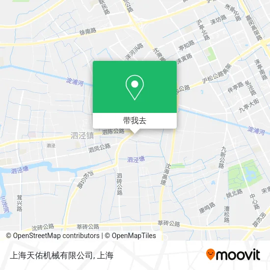 上海天佑机械有限公司地图