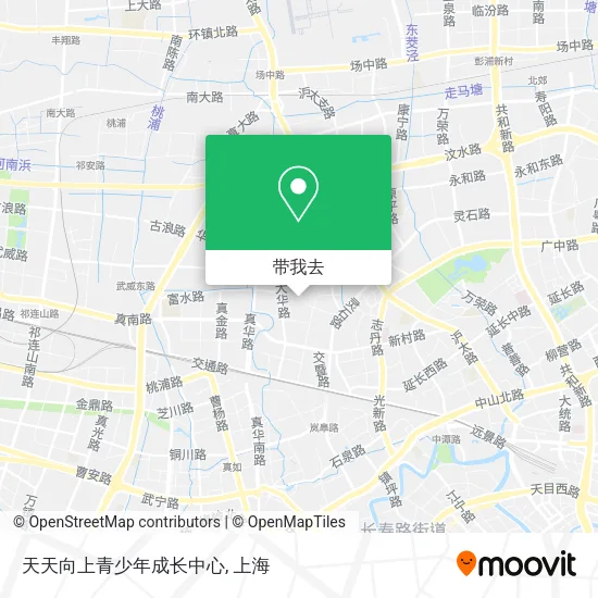 天天向上青少年成长中心地图