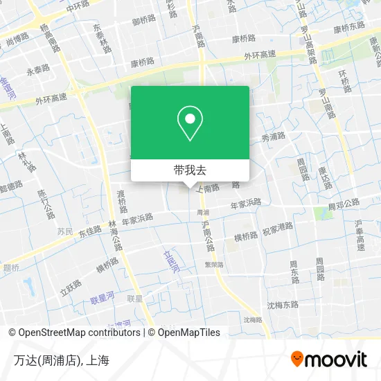 万达(周浦店)地图