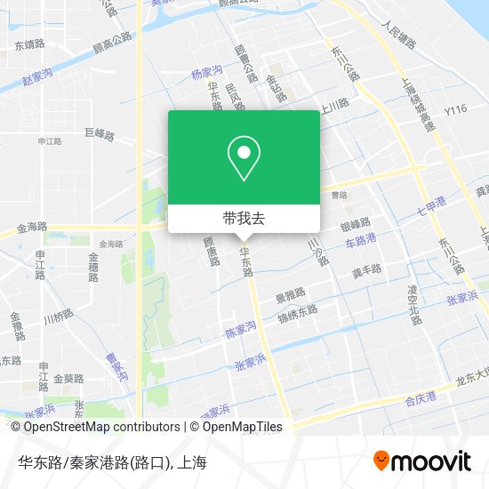华东路/秦家港路(路口)地图