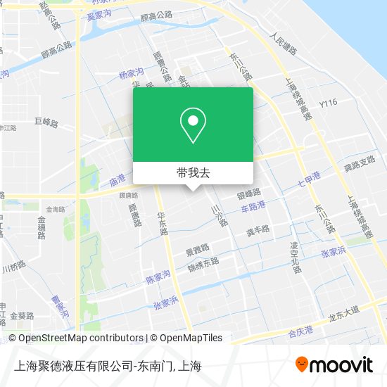 上海聚德液压有限公司-东南门地图