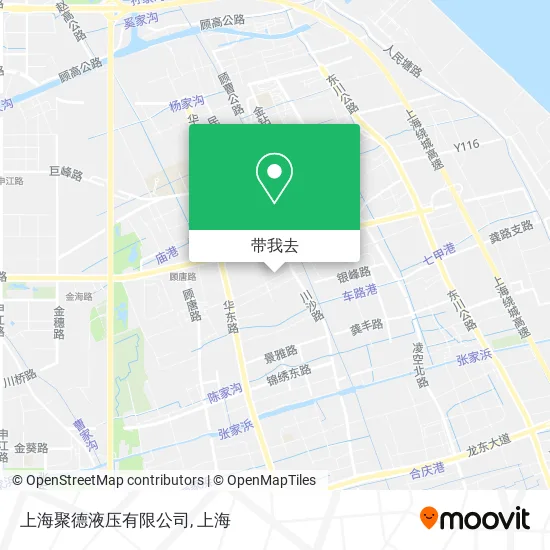 上海聚德液压有限公司地图