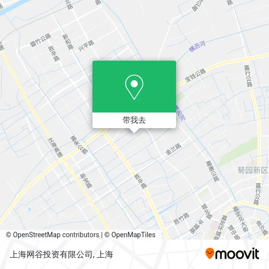 上海网谷投资有限公司地图