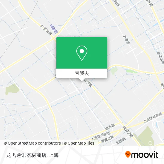 龙飞通讯器材商店地图
