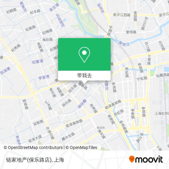 链家地产(保乐路店)地图