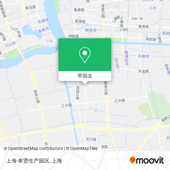 上海·奉贤生产园区地图