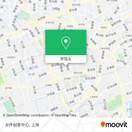 乡伴创客中心地图