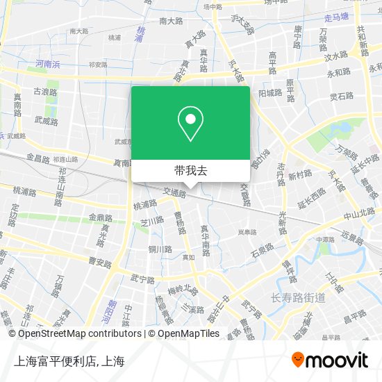 上海富平便利店地图