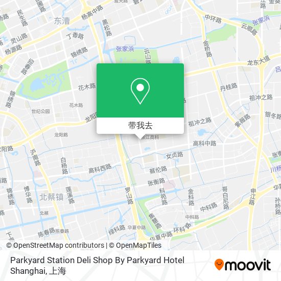 Parkyard Station Deli Shop By Parkyard Hotel Shanghai地图